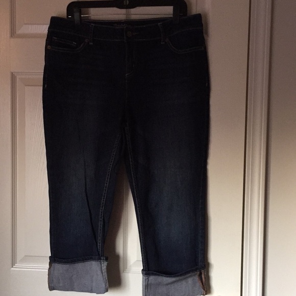 vera wang capri jeans
